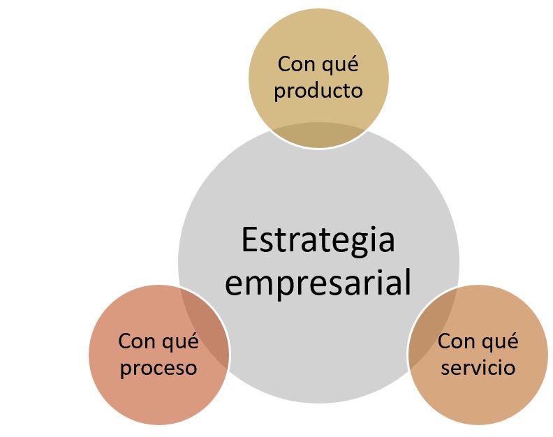 productos servicios y procesos para desarrollar una estrategia empresarial
